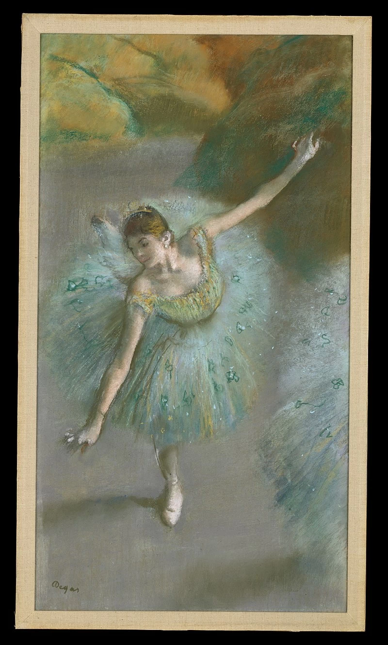 Ballerina in verd - Metropolitan Museum of Art di New York